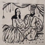 تابلو سوزندوزی کد 13